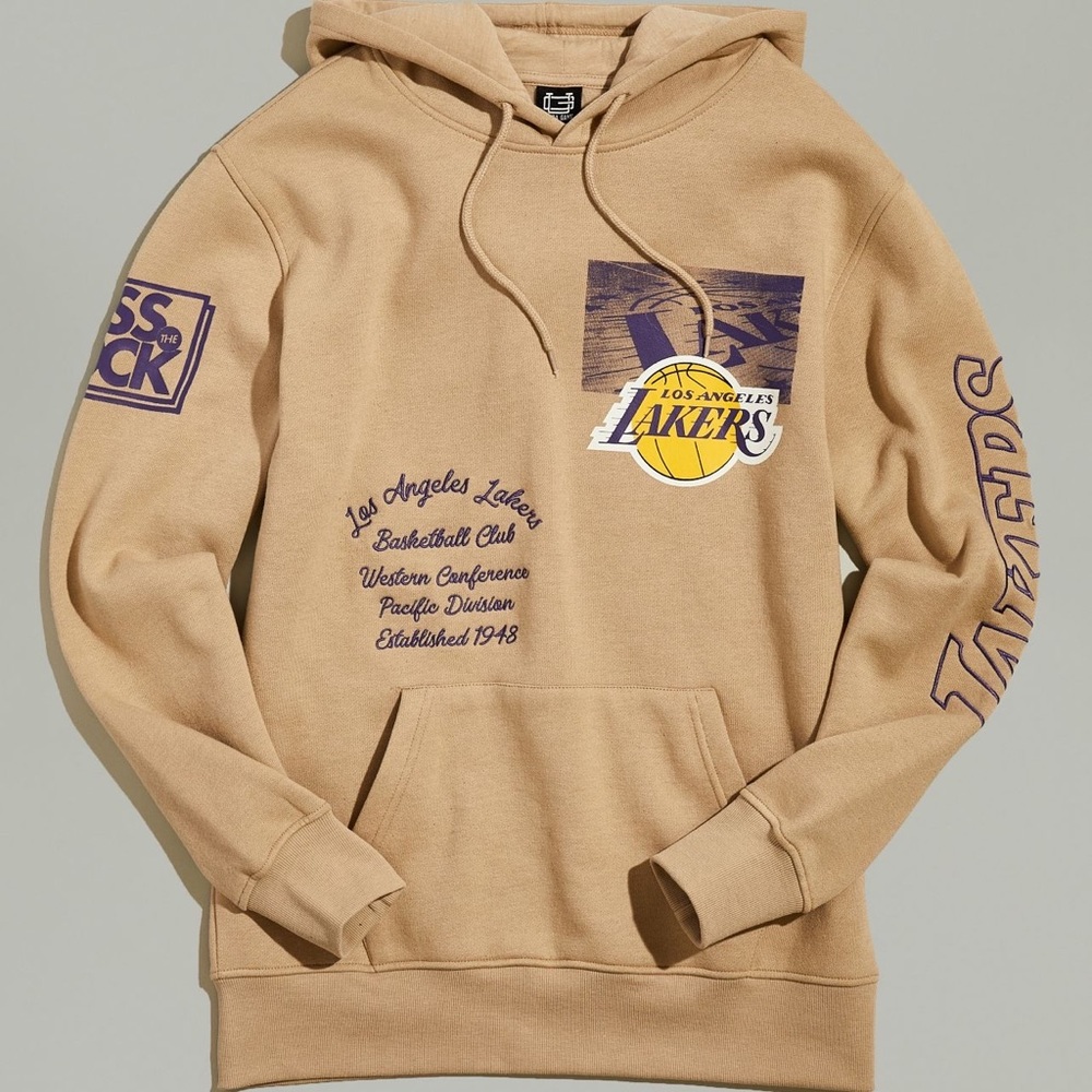 ULTRA GAME LA Tattooed Pullover Hoodie Sweatshirt